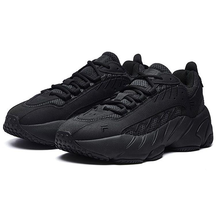 Fila Ade Simple Versatile Fabric Low-Top Running Shoes Women Sneaker Black F12W031104FBK