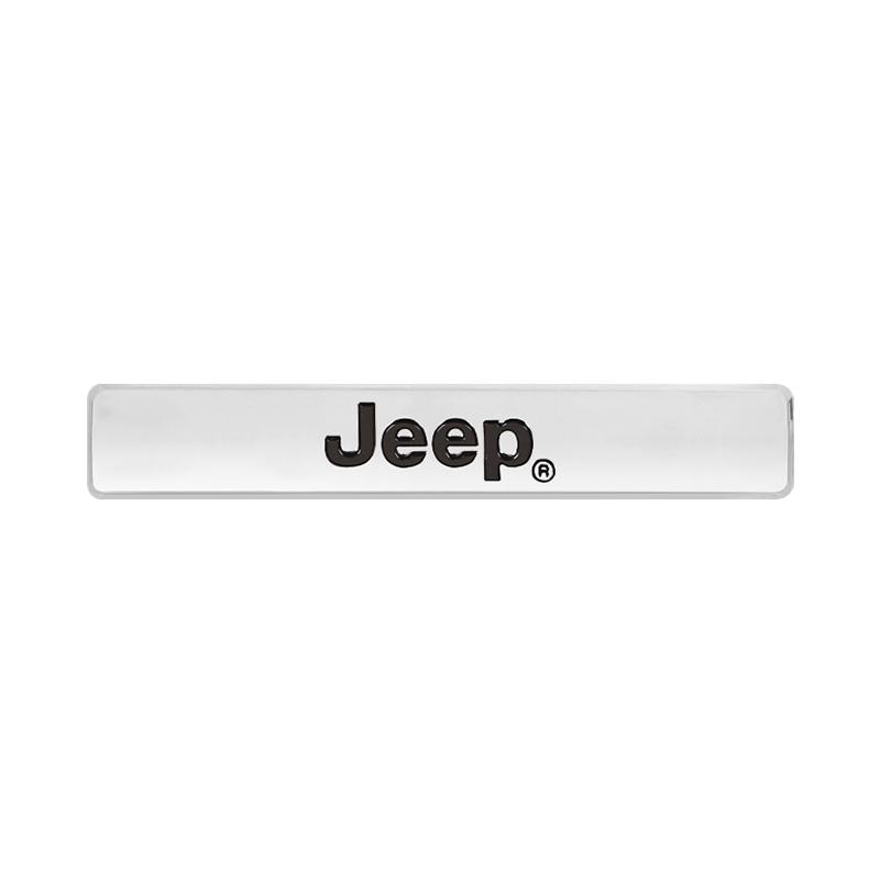 3D Metal Stickers Car Body Trunk Decal For Jeep Wrangler Rubicon Renegade Compass Grand Cherokee Patriot Liberty Gladiator JK AMT1