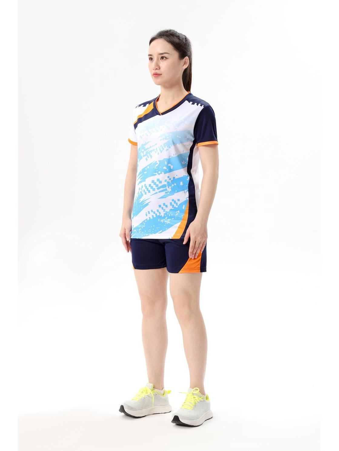 

Унисекс быстросохнущая волейбольная форма, профессиональная тренировочная экипировка 853+852 Women XXL