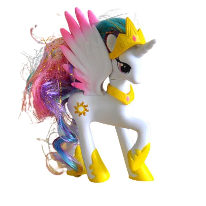 Pony Little My Figure Toy Unicorns Model Cake Topper Kids Xmas Gifts Birthday