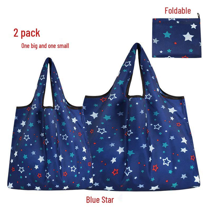 

Экологичная складная сумка-тоут из ткани Оксфорд - Большая, портативная, водонепроницаемая сумка для продуктов