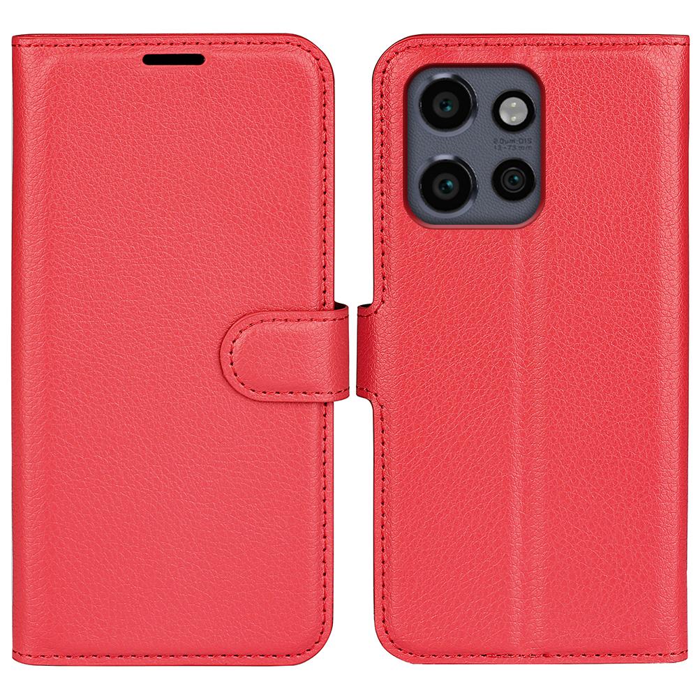 For Motorola Edge 50 Neo 5G/Moto S50 5G/Thinkphone 25 5G Case Litchi Texture Shockproof Leather Wallet Phone Cover