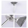 30Pcs Wire Wheel Brushes 3mm Shank Remove Burrs Rust Metal Non-metal Surface Polishing Derusting