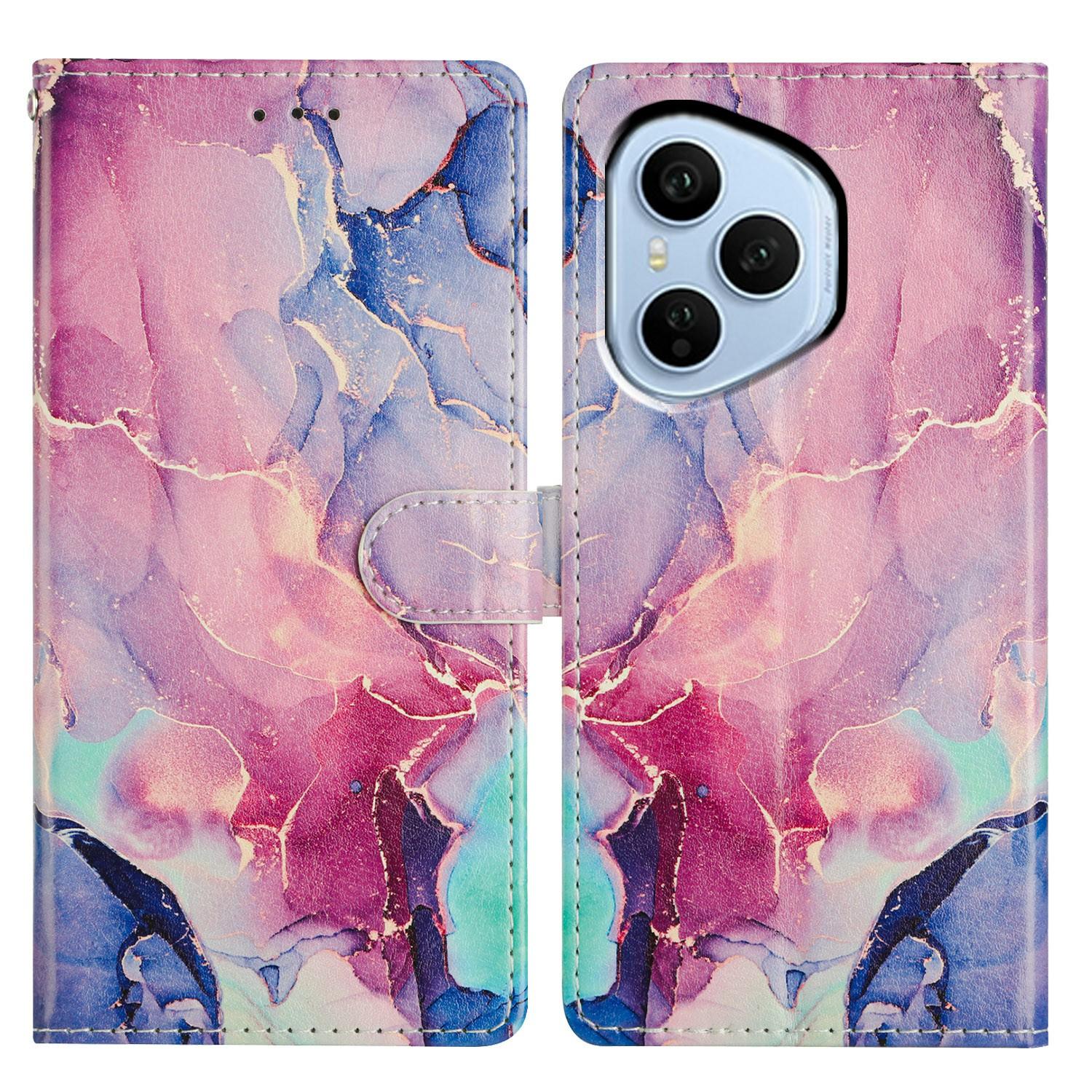 

Для Honor 400 Pro 5G (Глобальный) Чехол с рисунком, печатью, кошелек-подставка, откидной кожаный чехол для телефона с ремешком G