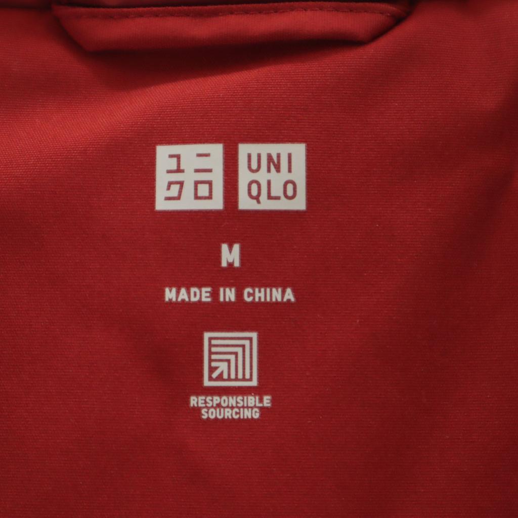 UNIQLO Long sleeve hybrid down parka M Red Women Used