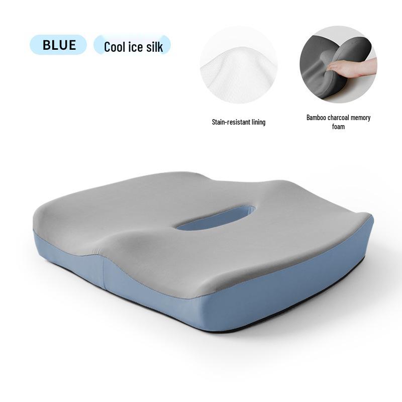 Ergonomic Memory Foam Office Chair Cushion for Lumbar Support and Long Sitting Comfort