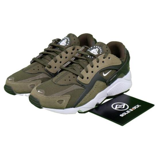 Nike Air Huarache Runner Low Cargo Khaki - DZ3306-300 зелёный