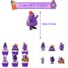 30pcs Grimace Birthday Party Decorations Include Cake Topper Banners Balloons
