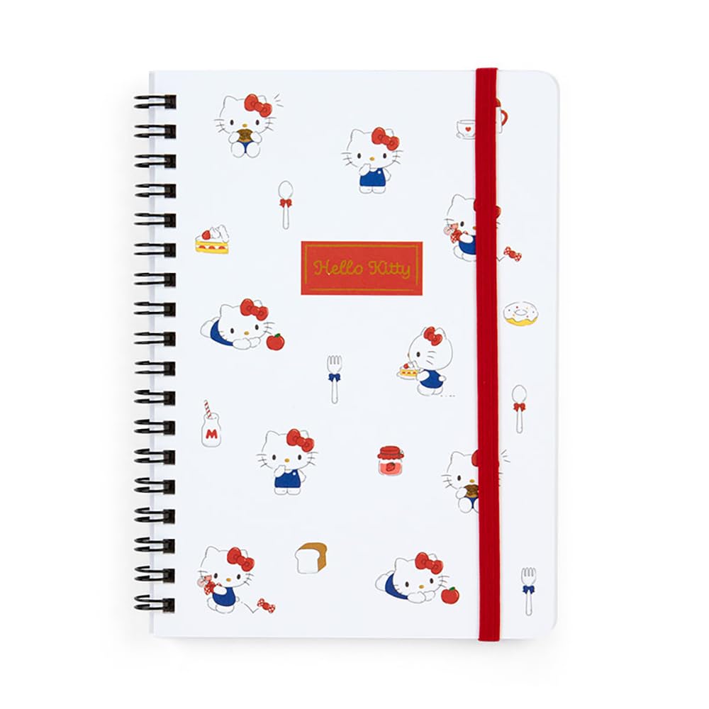 

Sanrio Hello Kitty B6 Ring x x Character 092037 Notebook, 18.2 13.5 1.5 cm,