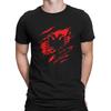 Unisex Black And Red T Shirt Albanian Eagle Pure Cotton Tops Fashion Short Sleeve Round Collar Tee Shirt Birthday Present Tshirt