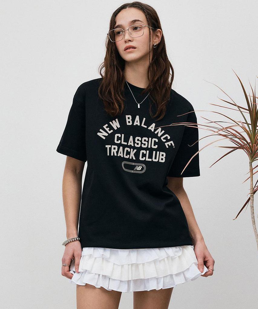 Nyuballanseu Nbnegco217 / Uni Track Club Short Sleeve Tee (Black)