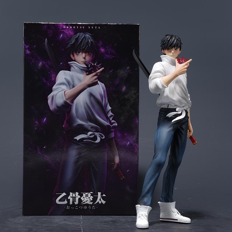 21 cm große Anime-Figur „Jujutsu Kaisen Okkotsu Yuta“ in stehender Position, Modellstatue, Junge, Sammlerstück, Schreibtischdekoration, Ornament, Spielzeug, Geschenk