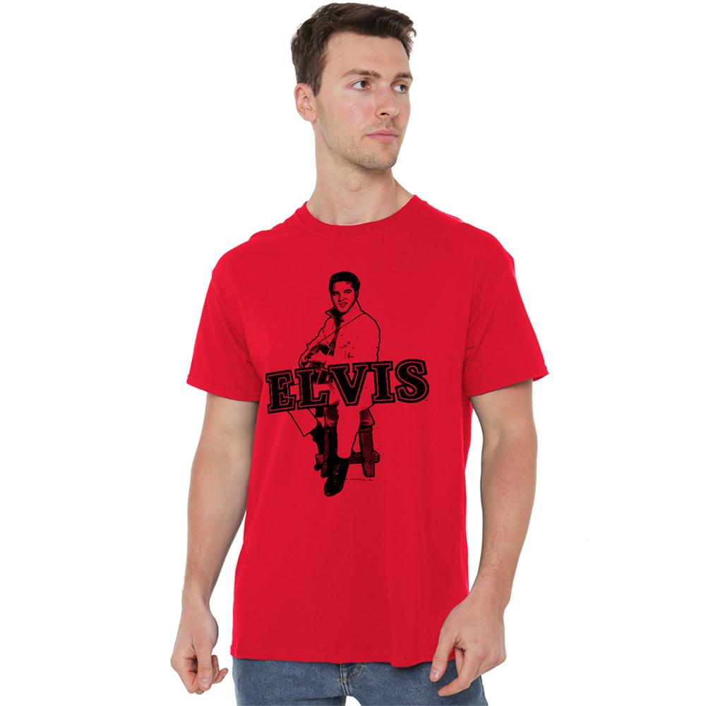 Elvis Presley Unisex Adult Jamming T-Shirt