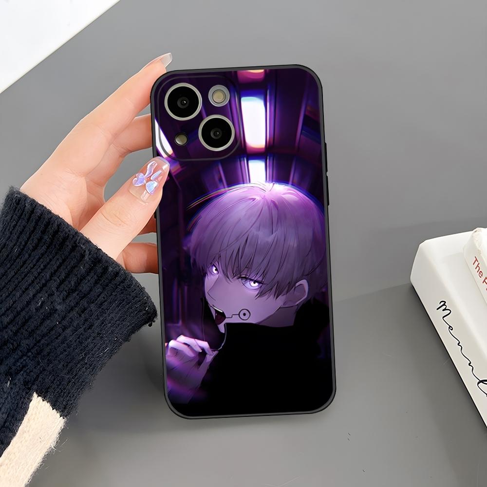 

Чехол для телефона Jujutsu Kaisen Аниме Инумаки Тоге Для iPhone 16 Plus 15 14 Pro Max 13 Mini 11 12 Xr X Xs 6 7 8 SE Plus Задняя крышка iPhone16Plus