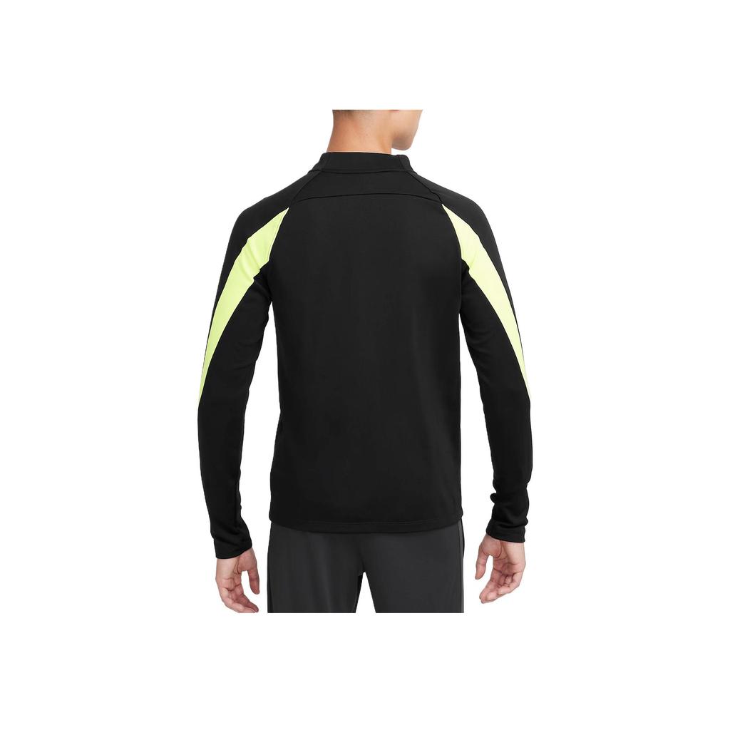Nike Therma-Fit Academy Drill Top Solid Color Comfortable Fashion Versatile Warm Long Sleeve T-Shirt Men tops Black FB6817-013