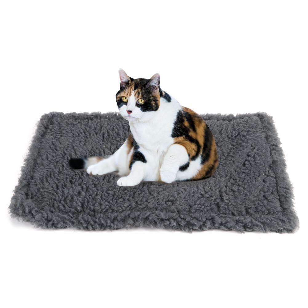 Plush Ring Paper Sisal Hemp Pet Carpet Scratching Board Cat Pad Scratcher Toy for Small Dogs