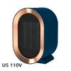 Portable desktop heater with fast heating and power failure, providing warmth and safety