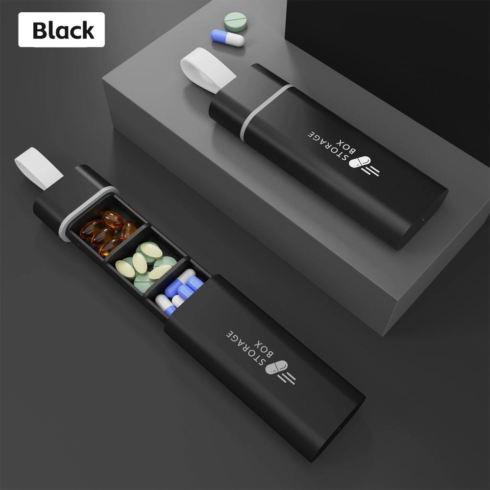 

Hot Mini Hot Premuim Portable 3 Grids Travel Pill Box Cases Container Organizer Storage for Tablets Vitamin Medicine Fish Oils