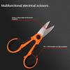 New 420 Stainless Steel Fishing Scissors Accessories Electrician's Scissors Cutting Cables Stripping Wires Cutting Insulators