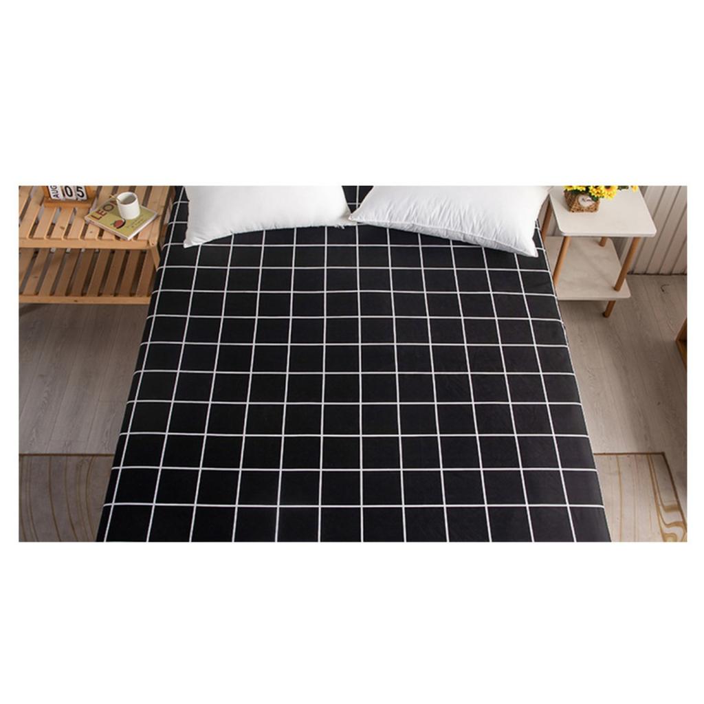 Printed Bedroom Home Hotel Light Beige Soft and Comfortable Bed Sheet