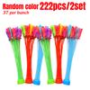 111 pz/1 set Palloncini ad Acqua Riempimento Rapido Bombe d'Acqua Estive Festa in Piscina Gioco di Squadra all'Aperto Giocattoli Splash per la Spiaggia Decorazione Divertente per Festival