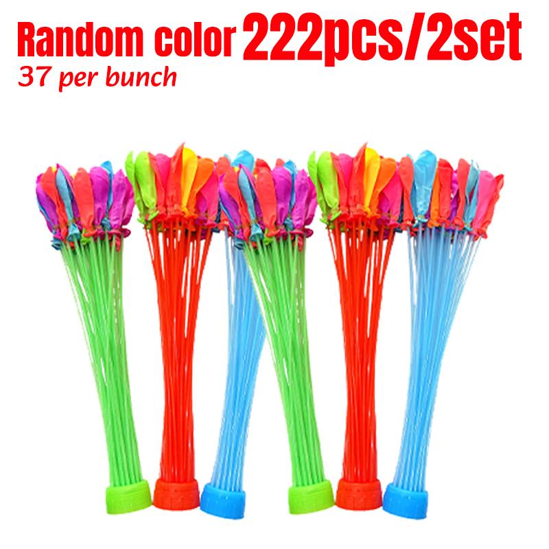 111 pz/1 set Palloncini ad Acqua Riempimento Rapido Bombe d'Acqua Estive Festa in Piscina Gioco di Squadra all'Aperto Giocattoli Splash per la Spiaggia Decorazione Divertente per Festival