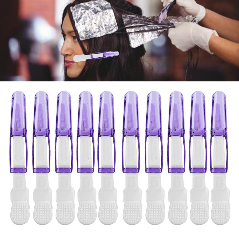 10pcs Duckbilled Clip Hair Partition Hairdressing Hairstyle Pin for Hair Salon Barber Shop