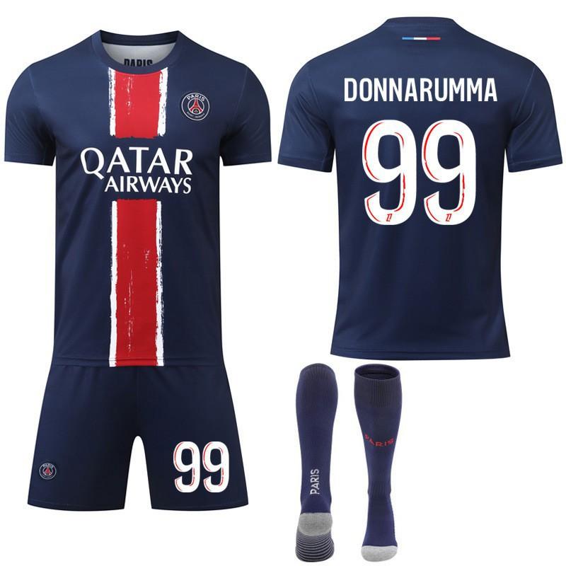2425 Paříž Domácí dresová sada č.. 7 Mbappe 10 Dembele 30 Fotbalový dres Ligue 1 Sportovní oblečení