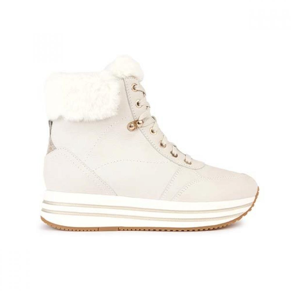 Geox Kensi Women Fur Boots White W1x6qhb3w91 white23036 12960₽