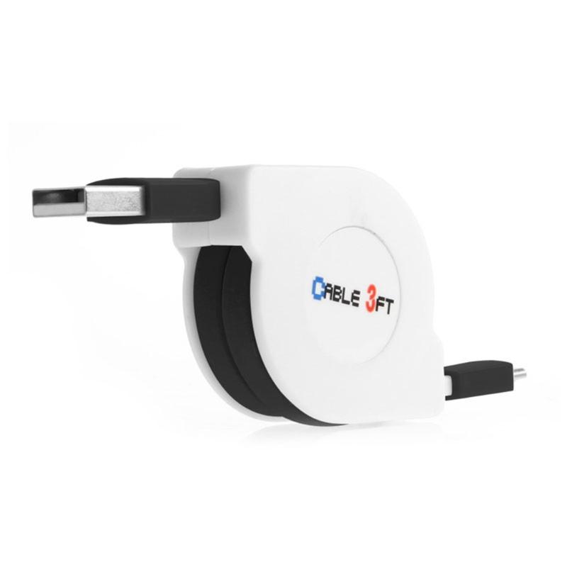 Expandable USB To Type C Charger Cable Versatile Data Cable 10W Anti-winding Perfect for Mobile Devices & Headphones