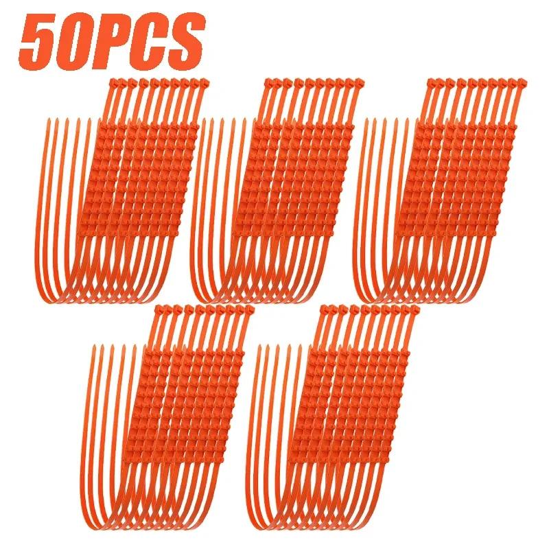 1-50PCS Winter Car Anti-skid Chain High Quality Cable Tie Strong Antiskid Reusable Anti-Slip Nylon Cable Ties for Car Tire
