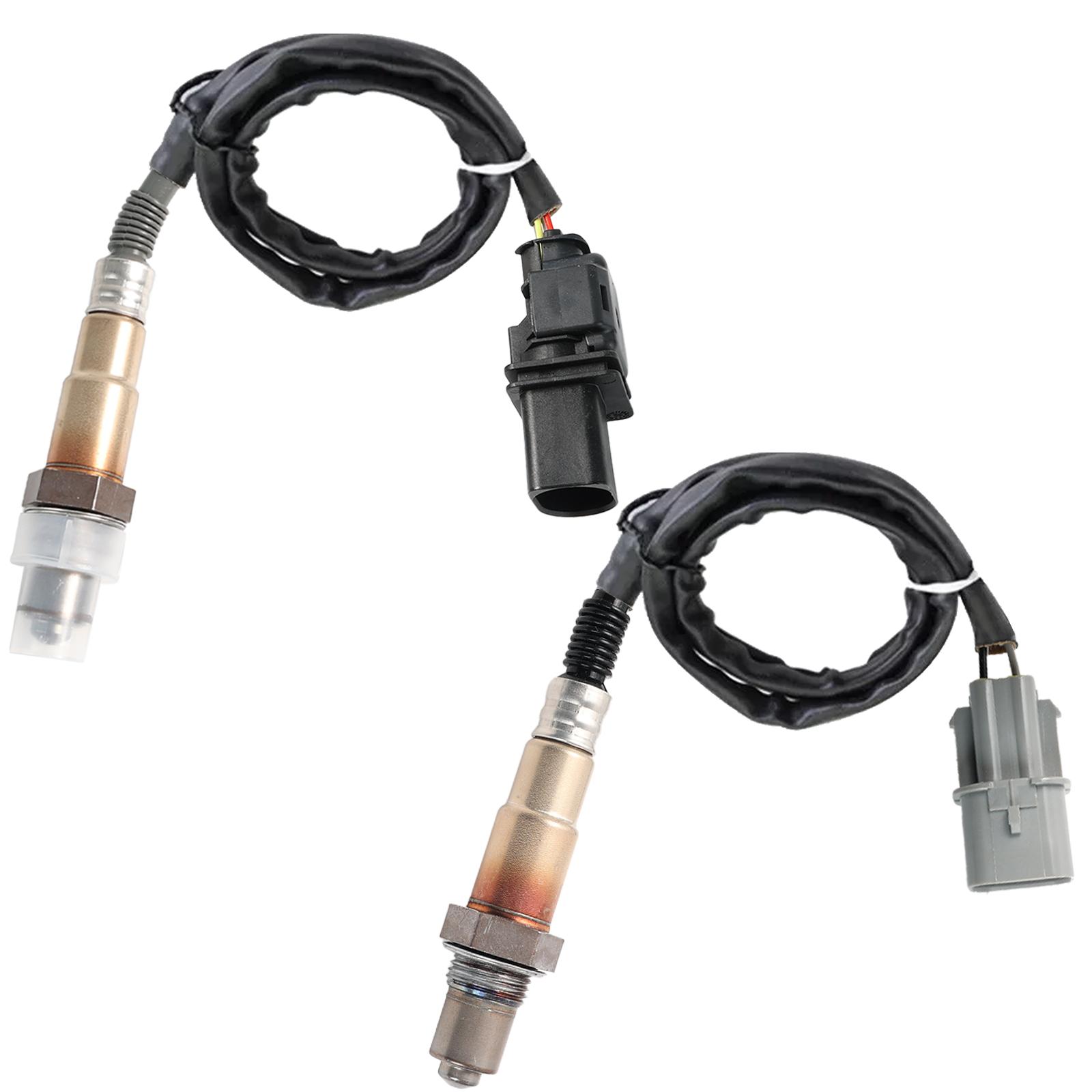 

2 шт. восходящий и нисходящий кислородный лямбда-зонд O2 234-5055 234-4568 для Kia Rio Soul Hyundai Accent Veloster 39210-2B210 39210-2B220 чёрный