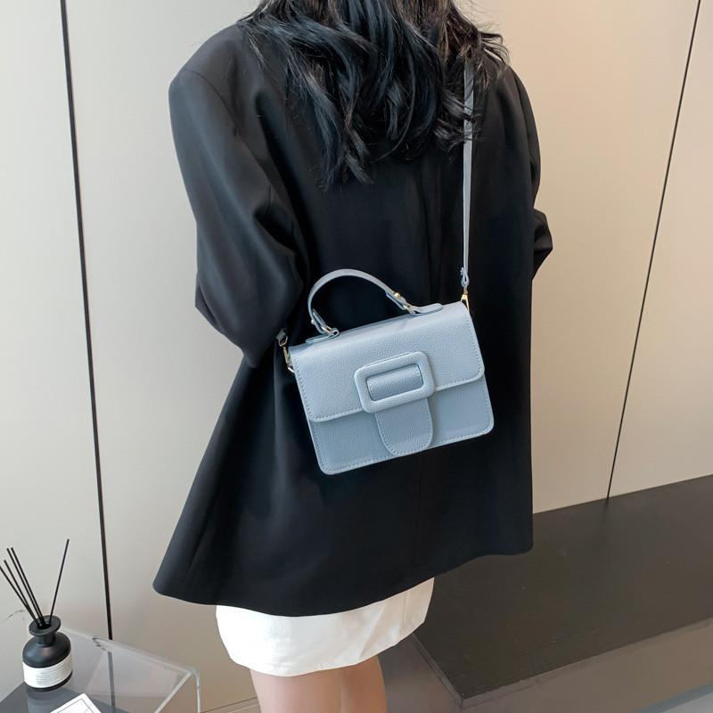 Chic Minimalist Crossbody Bag Stylish Casual Square Bag 2024 Spring Trendy Women's Shoulder Bag
