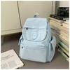 The New Schoolbag Is High-value, Fresh and Sweet, Candy-colored Backpack, Lightweight and Large-capacity Backpack for Junior High School Students.
