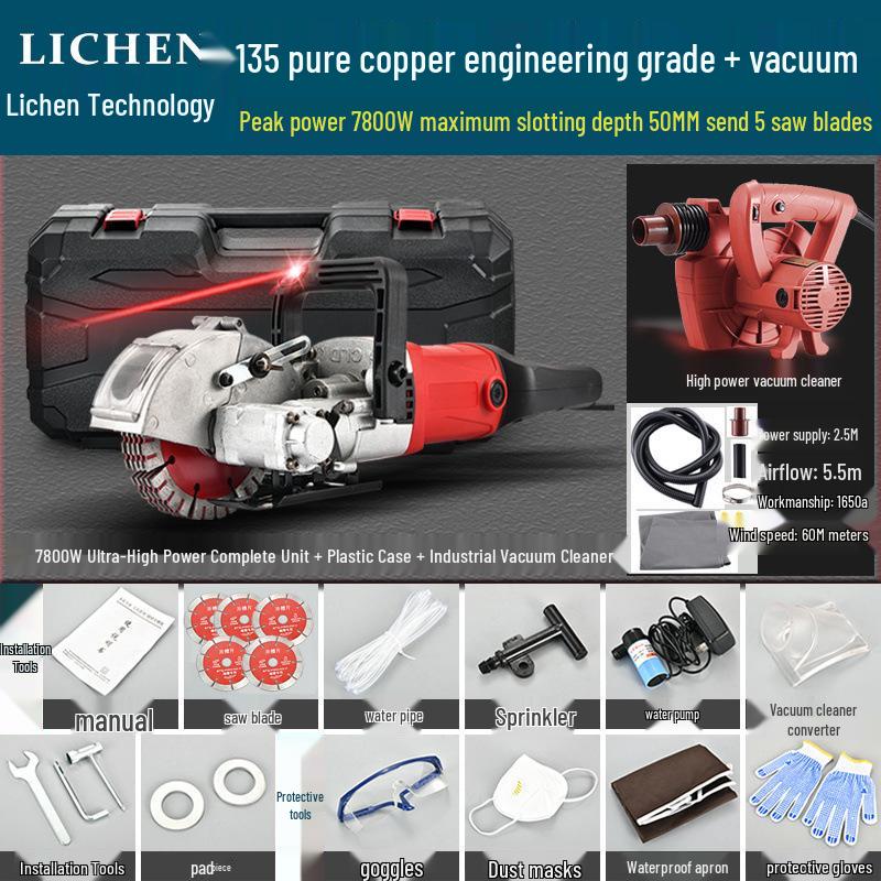 Lichen Tech Dust-Free Concrete Cutting & Installation Tool