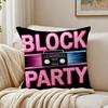 Hiphop Fashion Brand Graffiti Pattern Cushion Cover Pillowcase Antidustmite living Room Sofa Decor Cushion Room