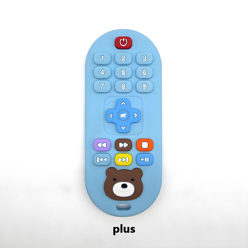 Food-Grade Remote Control Teether Plaything ideal for Children Anti-Feeding Simulation Soothing Teethers Infant Development
