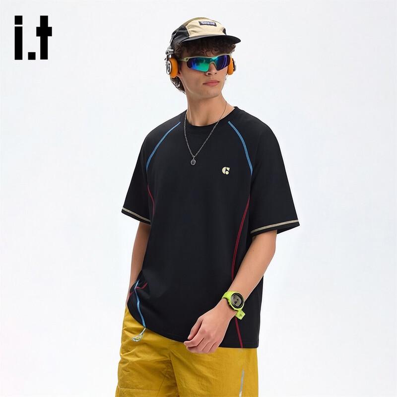 

GROUND ZERO Colorblock UPF50+ Short-Sleeve T-Shirt M