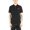 Comme des Garçons PLAY COMME des GARCONS PLAY Polo Red Emblem 'Black' Men's AZ-T006-051-1