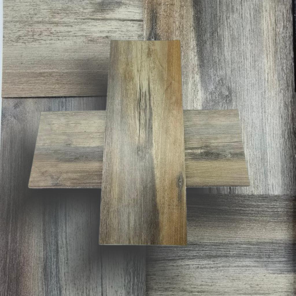 10 sztuk 40x15cm PVC Naklejki Podłogowe Samoprzylepne Naklejki Wodoodporne Pogrubione Naklejki Podłogowe z Drewnianym Wzorem Naklejki Salon