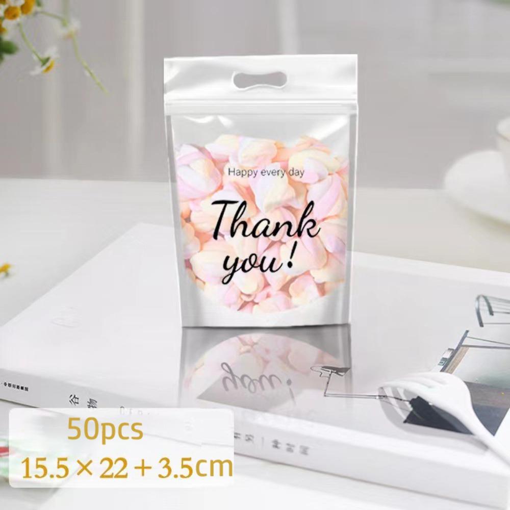 100Pcs Have A Nice Day Candy Gift Bags Cookies Baking Packaging Bag Xmas Gift Packaging Bags