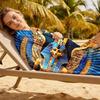Ancient Egypt Pharaoh Print Beach Towel Polyester Soft Quick Dry Large Bath Towel Summer Swimming Pool Surfing Blanket