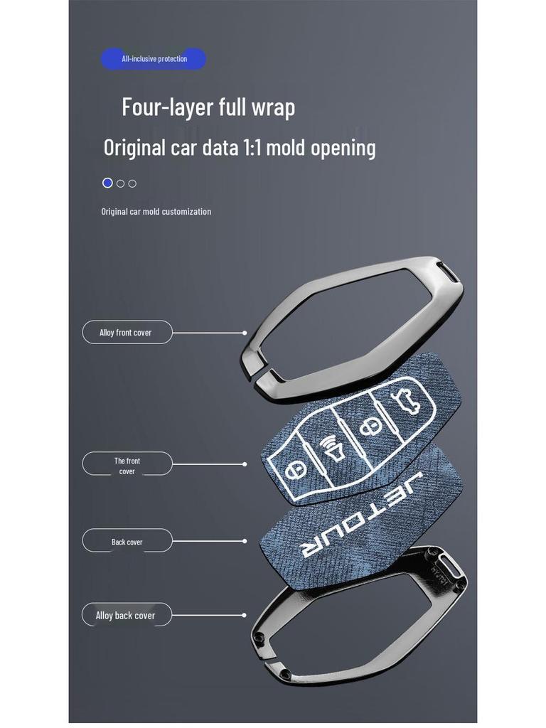 2023 Jetour X70 Pro, X70 Plus, Chery Jetour X70, Zilong X90 Car Key Cover