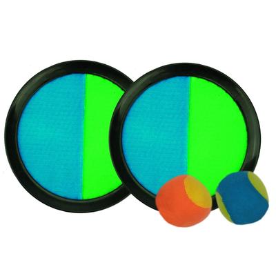 (APOSITV) Vangbal Set voor Ouders en Kinderen, Set van 2 Zachte Ballen, Klittenband