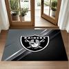 Las Vegas Raiders Design Crystal Velvet Rug Soft Decorative Mat for Bedroom Entrance