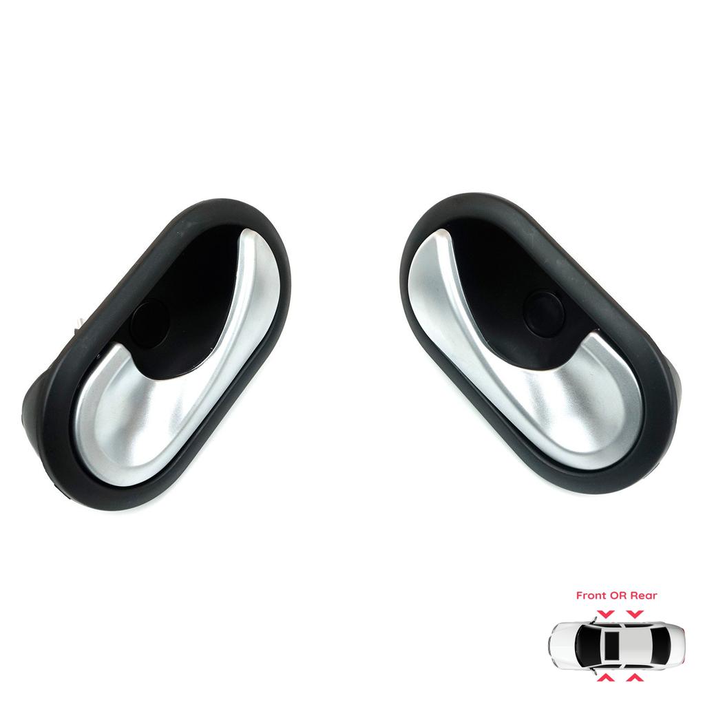 EDP106+EDP107 Door Handle Left Right for Renault Scenic Megane Twingo Kangoo 2 Clio Master 3 Sandero Logan 1 Movano B W415 NV400