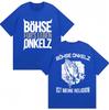 2026 Summer Hot Sale Rock Band Böhse Onkelz T-shirts Ist Meine Religion Men Women Vintage Hip Hop Oversized T Shirts