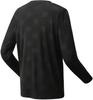 Long Sleeve Shirt Uni Long Sleeve Black [Yonex] T-Shirt (Fit Style) (007)