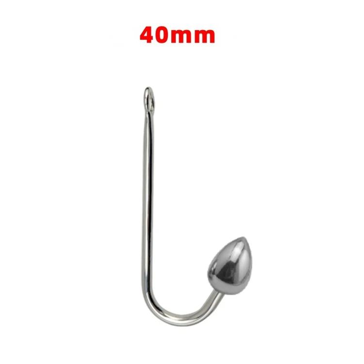 Hook Threaded In Metal Back Court Anal Plug Dilator Adult Toys Male and Female Masturbation Anal Plug Stimulus G-spot Sex Toys