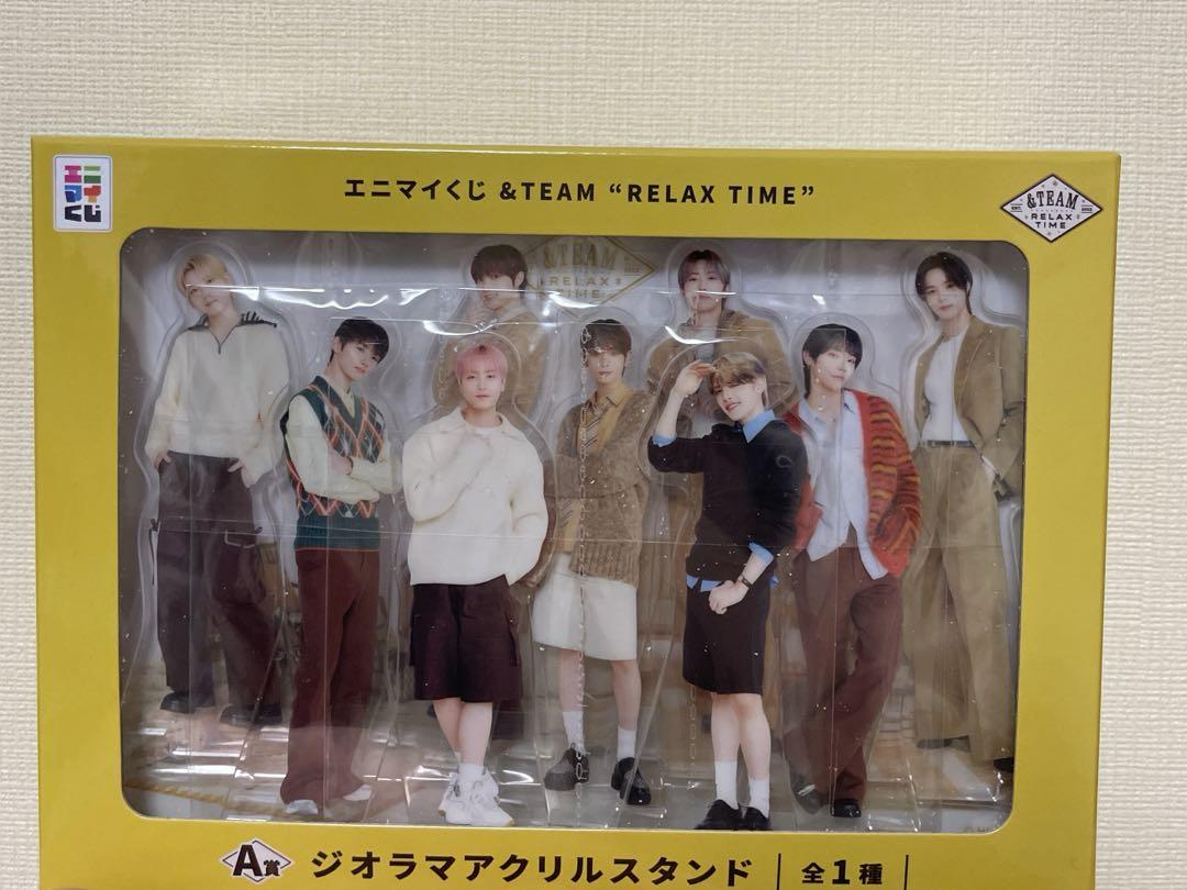 

[USED] &TEAM Enimai Lottery RELAX TIME A Prize Diorama Acrylic Stand